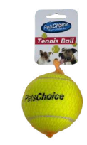 Pet's Choice Tennis Ball 80mm With Squeaker