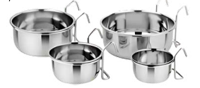 Pets Choice Coop Cup w/Hook Holder