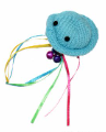 Knitted Jelly Fish Cat Toy