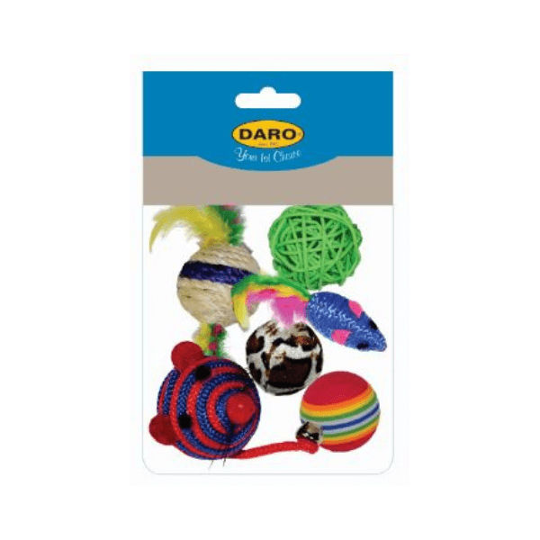 Daro Cat Toy Value Pack- Various 6pc