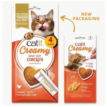 Catit Creamy Cat Treats 4pc