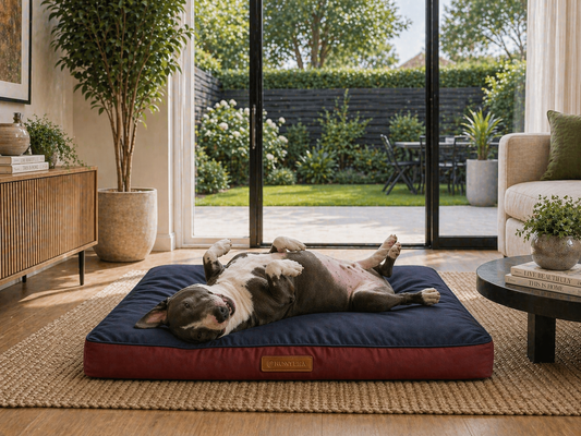 Huntlea Koletto Memory Foam Slab Bed - Pagent Blue