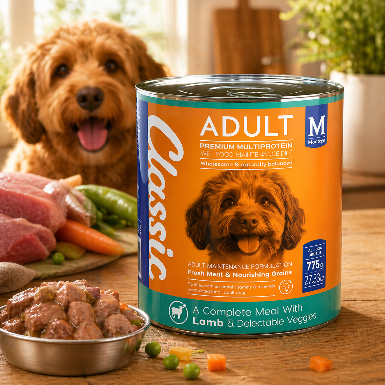 Montego Classic Adult Lamb & Veg - 775g