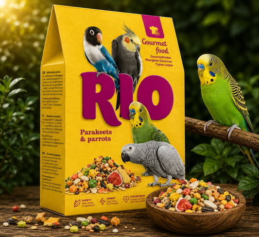 Rio Gourmet Food - Parakeet & Parrots 250g