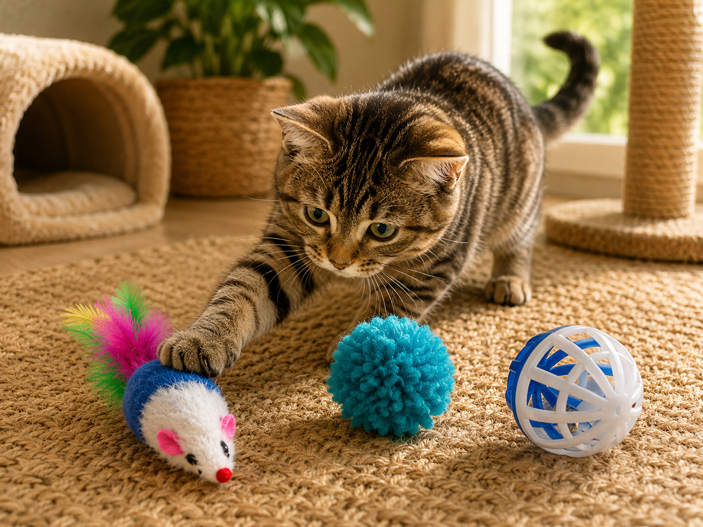 CP Small Cat Toy 3pc