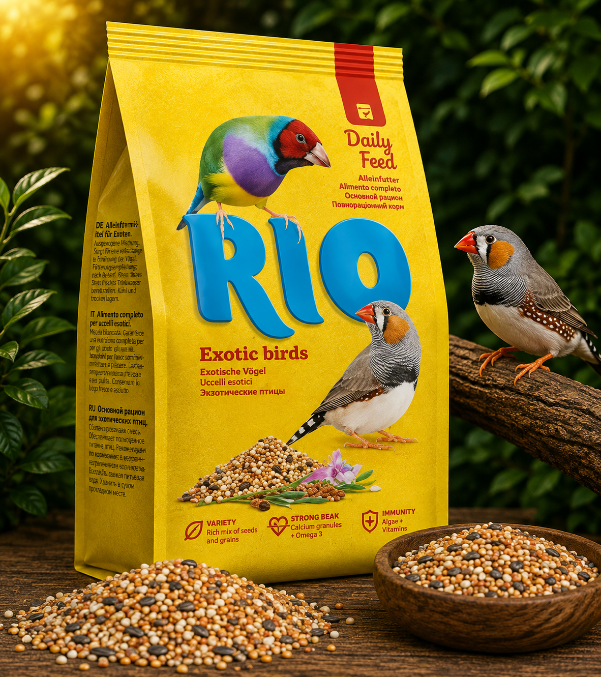 RIO Daily feed - Exotic birds 500g