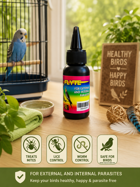 Flyte Anti-Parasite & Dewormer for Birds