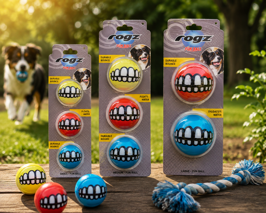 Rogz Grinz MultiPack 3 Balls