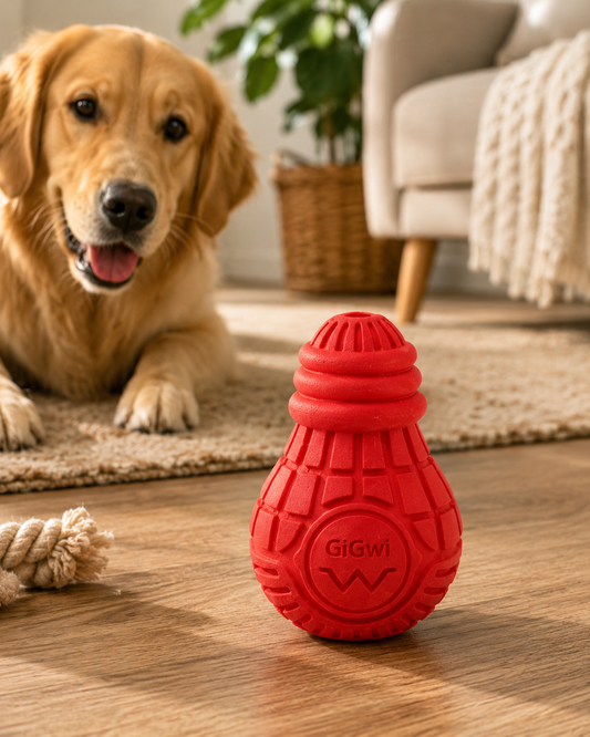 Gigwi Bulb Rubber Treats Dispenser