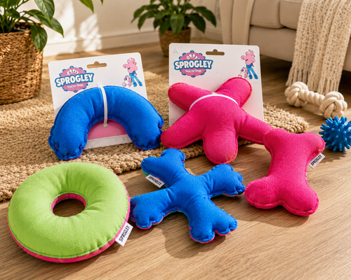 Sprogleys Dog Toys - Stuffed
