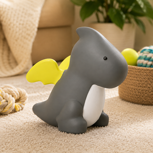 Q-Monster Dino Squeaky Toy
