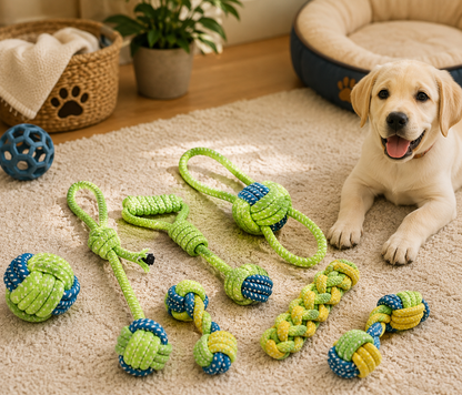 Daro Rope Toys Puppy Pack 7pc