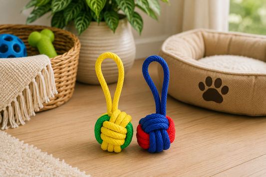 Zugo Dog Rope Loop Ball
