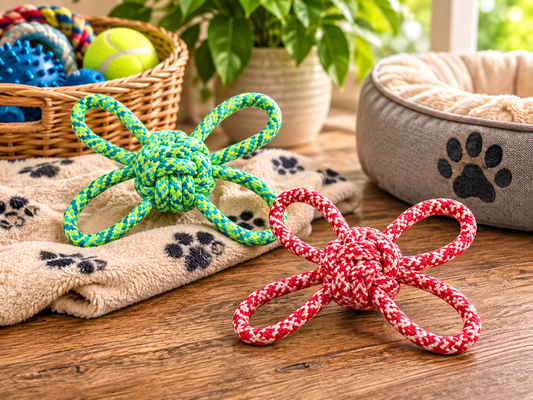 Zugo Dog Rope Twist Butterfly Loop