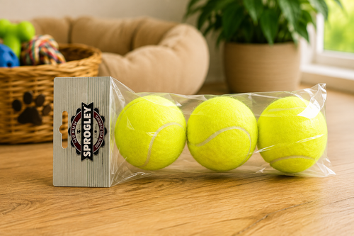 Sprogley Tennis Balls 3 Pack