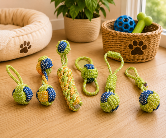 Dog  Rope Toy Combo Pack 7pc