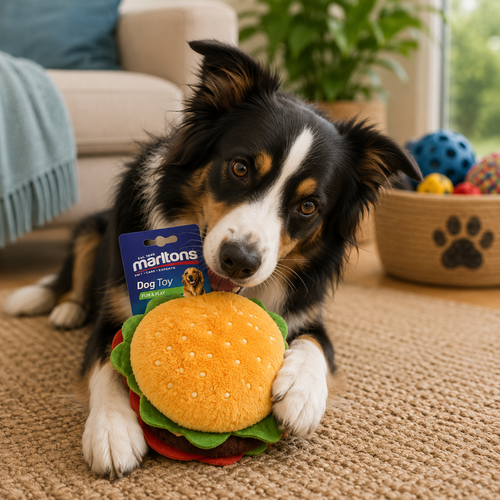 Marltons Plush Hamburger 4''