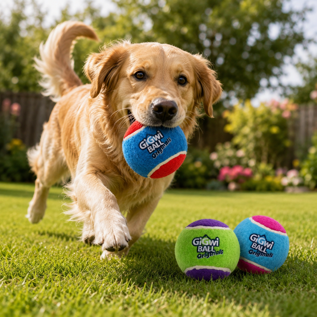 Gigwi Medium Tennis Ball 3pc