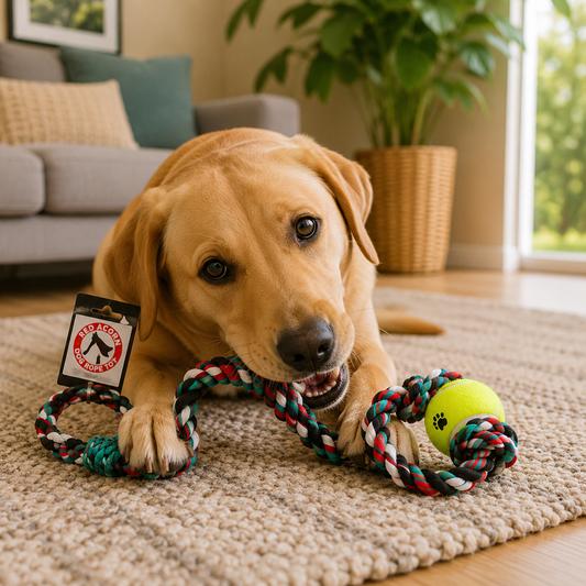 Supa-Chew Cotton Sling 2 Knots With Ball