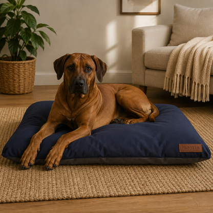 Huntlea Koletto Matlow Dog Bed - Pagent Blue