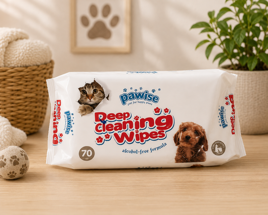 Pawise Deep Cleaning Wipes 70pc