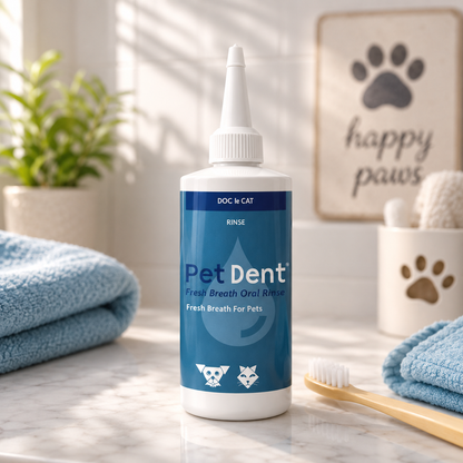 Petdent Fresh Breath Oral Rinse 100ml