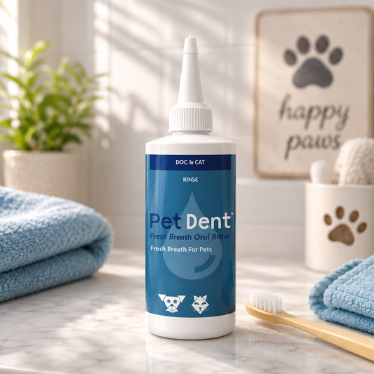 Petdent Fresh Breath Oral Rinse 100ml