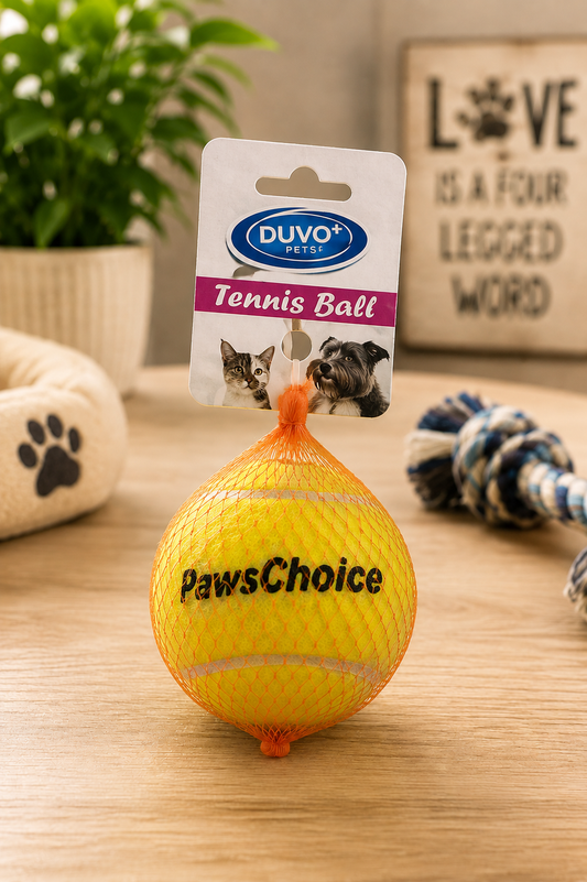 Pet's Choice Tennis Ball 80mm With Squeaker