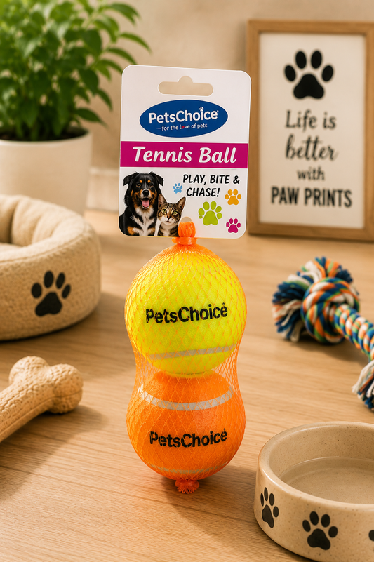 Pet's Choice Tennis Ball 63mm With Squeaker