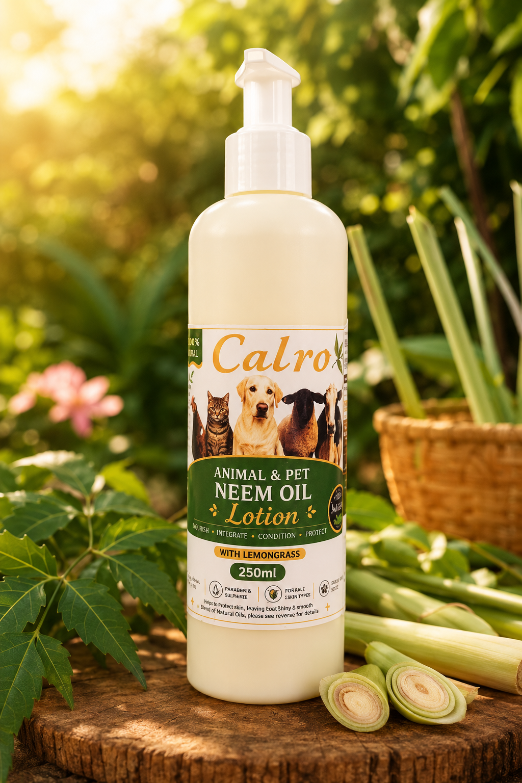 Calro Pet Neem Oil Lotion 250ml