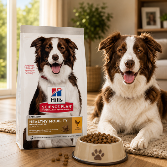 Hill’s Science Plan Adult Healthy Mobility Medium  Dry Dog Food Chicken Flavour