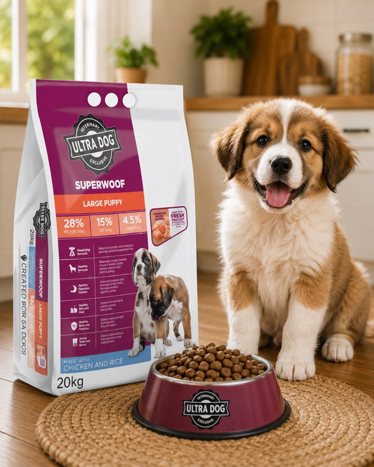Ultra Dog Superwoof L/B Puppy - 20kg