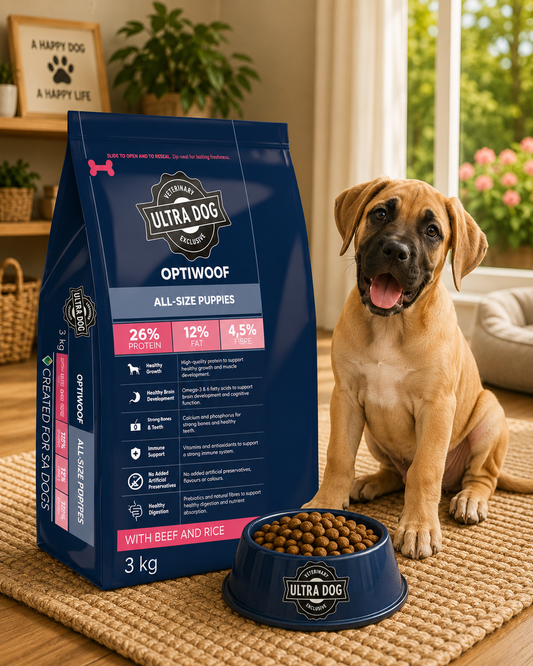 Ultra Dog Optiwoof All-size Puppy Beef & Rice
