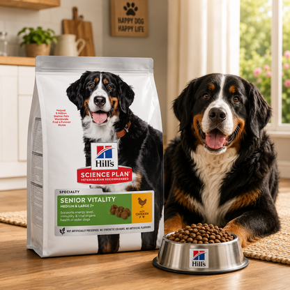Hill's Science Plan Senior Vitality Large Breed Adult 5+ 14kg - 605270