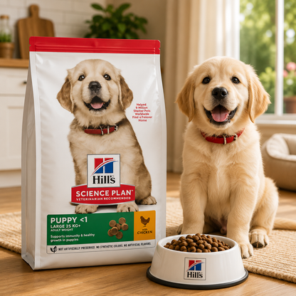 Hill’s Science Plan Puppy Large Breed Dry Dog Food 16kg - 604606
