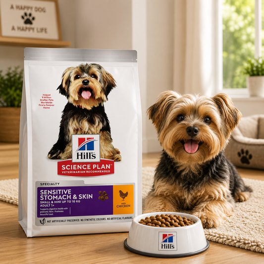 Hill’s Science Plan Adult Sensitive Stomach & Skin Small & Mini Dry Dog Food Chicken Flavour 6kg - 604322