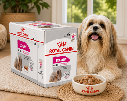 Royal Canin Exigent Dog Pouches - 12pc Box