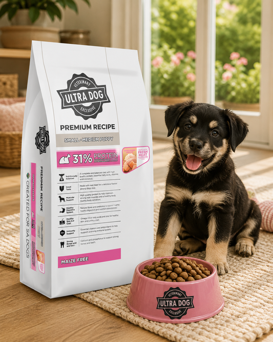 Ultra Dog Premium Small-Med Puppy Chicken 3kg