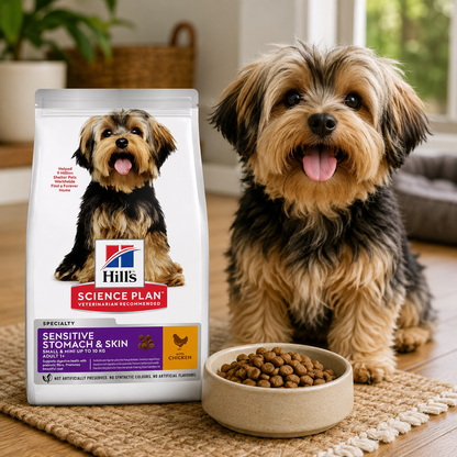Hill’s SP Adult Sensitive Stomach & Skin Small & Mini Dry Dog Food 1.5kg