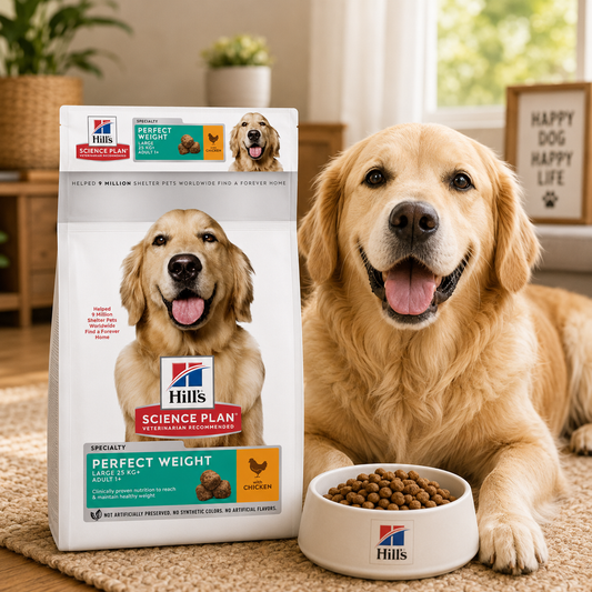 Hill’s Science Plan Adult Perfect Weight Large Breed Dry Dog Food Chicken Flavour
