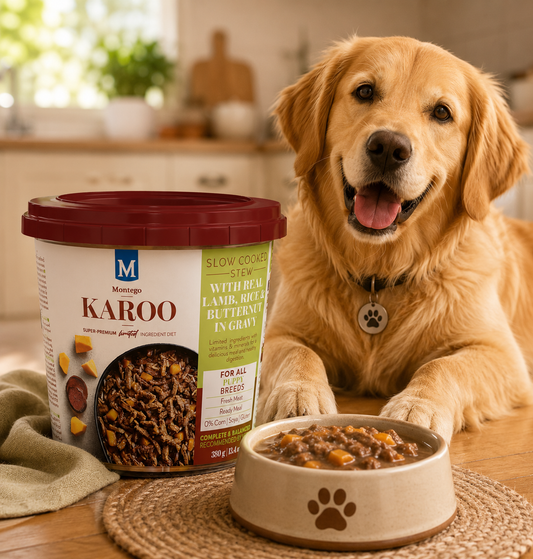 Montego Karoo Wet Puppy lamb & butternut - 380g