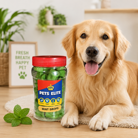 Pet's Elite Mint Drops Tub 150g