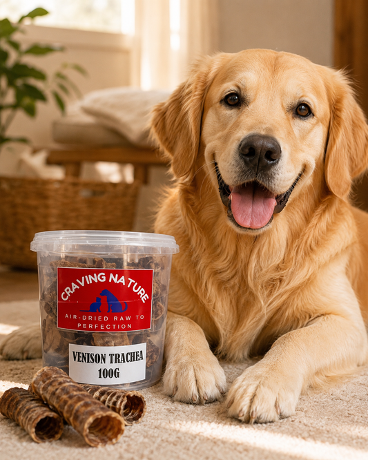 Craving Nature - Venison Trachea 100g Tubs