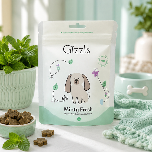 Gizzls Minty Fresh Dog Treats