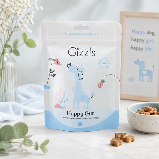 Gizzls Happy Gut Dog Treats