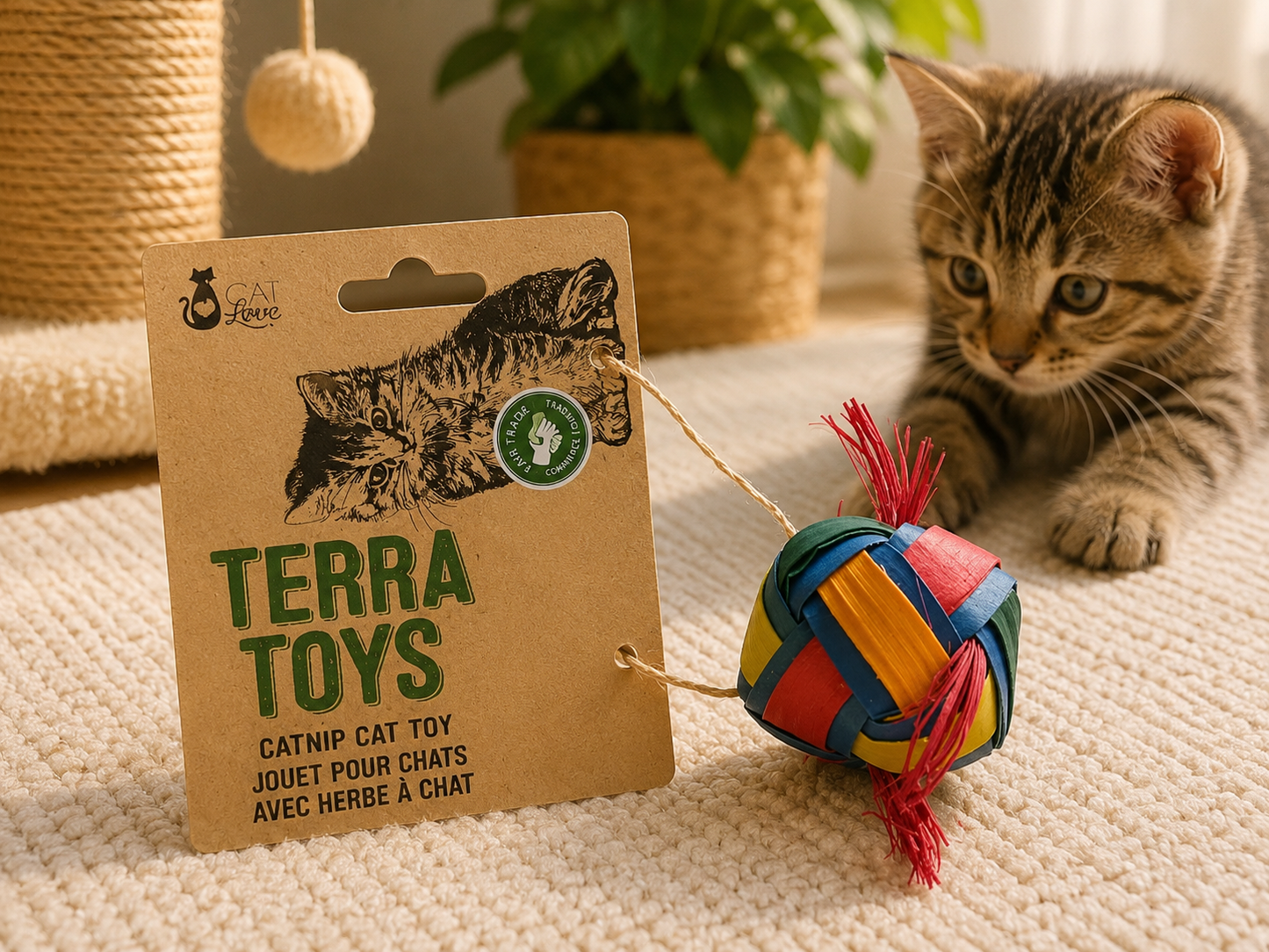 Terra Toy Catnip Cube Small