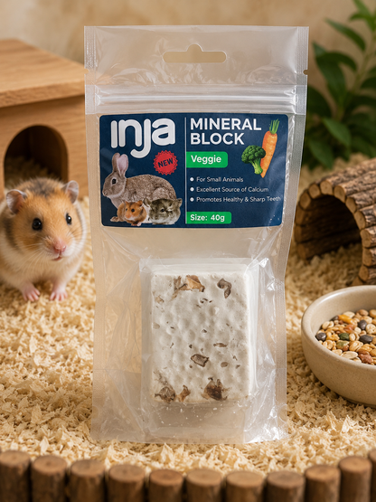 Inja Mineral Blocks for Small Animals 40g