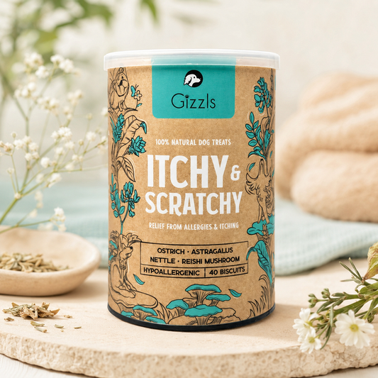Gizzls Itchy & Scratchy Dog Biscuits