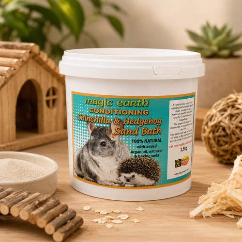 Magic Earth Chinchilla & Hedgehog Bath Sand