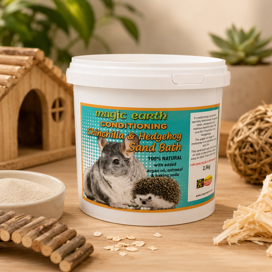 Magic Earth Chinchilla & Hedgehog Bath Sand
